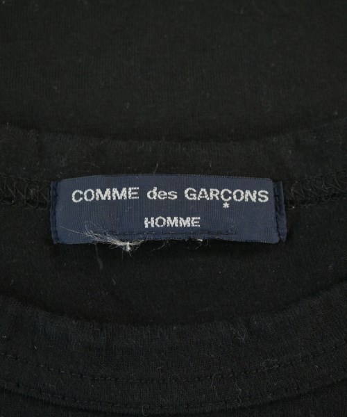 COMME des GARCONS HOMME（コムデギャルソンオム）Tシャツ・カットソー 黒 サイズ:1(S位) メンズ/2200679774037