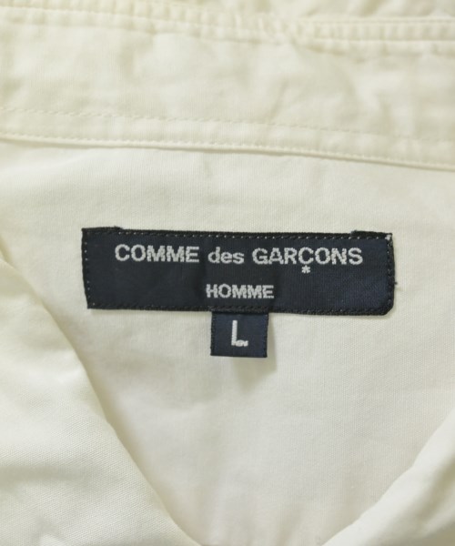 COMME des GARCONS HOMME（コムデギャルソンオム）カジュアルシャツ 白 サイズ:L メンズ/2200679774044