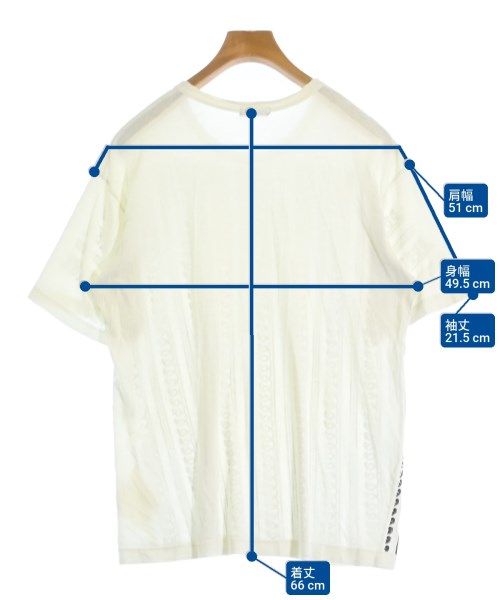 COMME des GARCONS HOMME（コムデギャルソンオム）Tシャツ・カットソー 白 サイズ:-(M位) メンズ/2200683537062