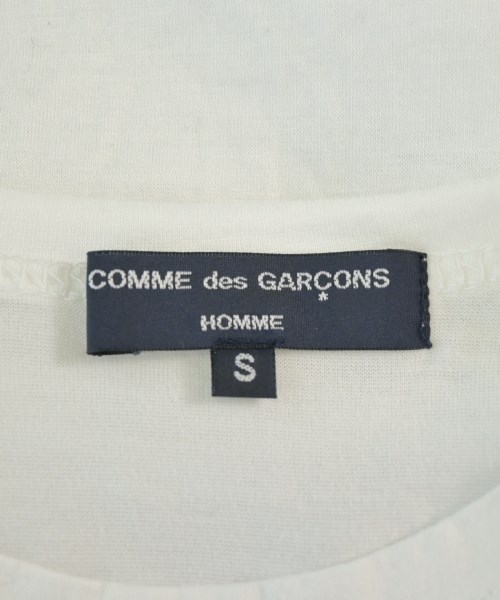 COMME des GARCONS HOMME（コムデギャルソンオム）Tシャツ・カットソー 白 サイズ:S メンズ/2200684222073