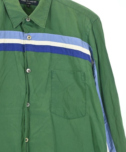 COMME des GARCONS HOMME（コムデギャルソンオム）カジュアルシャツ 緑 サイズ:L メンズ/2200684697321