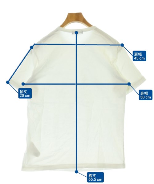 COMME des GARCONS HOMME（コムデギャルソンオム）Tシャツ・カットソー 白 サイズ:S メンズ/2200685426067