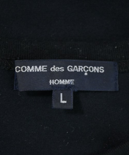 COMME des GARCONS HOMME（コムデギャルソンオム）Tシャツ・カットソー 黒 サイズ:L メンズ/2200672788116