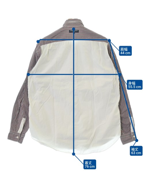 COMME des GARCONS HOMME（コムデギャルソンオム）カジュアルシャツ 赤 サイズ:L メンズ/2200678125038
