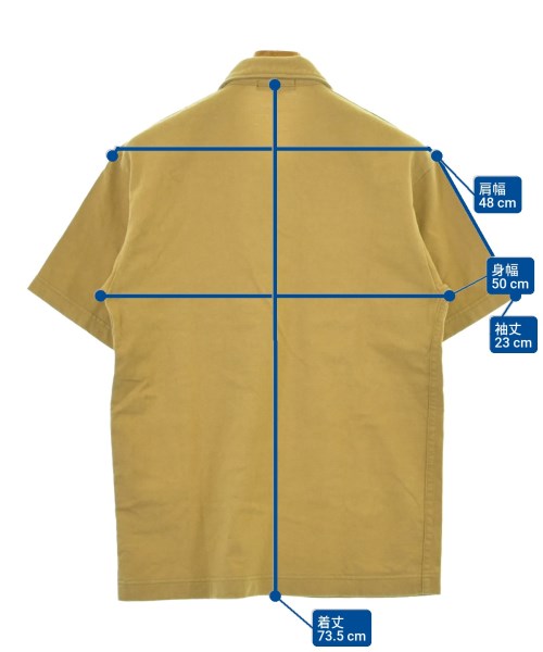 COMME des GARCONS HOMME（コムデギャルソンオム）ポロシャツ ベージュ サイズ:S メンズ/2200680930026