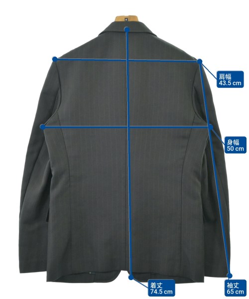 COMME des GARCONS HOMME（コムデギャルソンオム）ジャケット 黒 サイズ:M メンズ/2200685530108