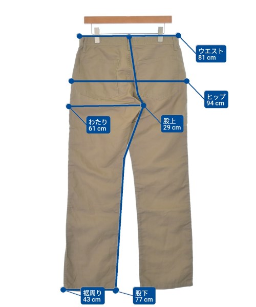COMME des GARCONS HOMME（コムデギャルソンオム）その他 茶 サイズ:SS(XS位) メンズ/2200685810019