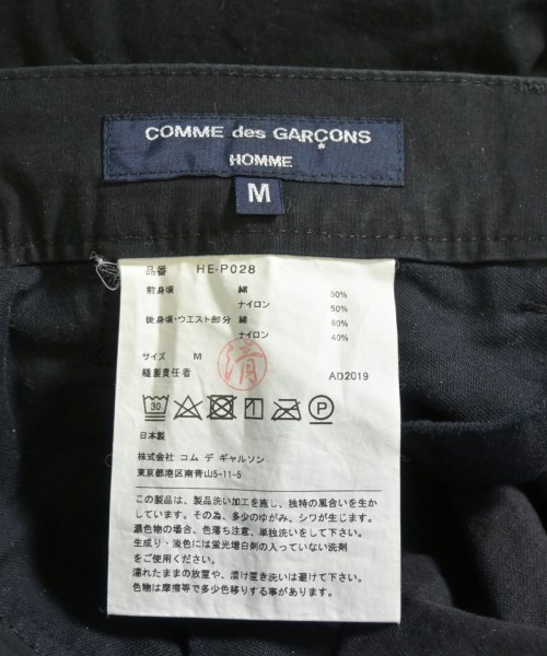 COMME des GARCONS HOMME（コムデギャルソンオム）その他 黒 サイズ:M メンズ/2200665501098