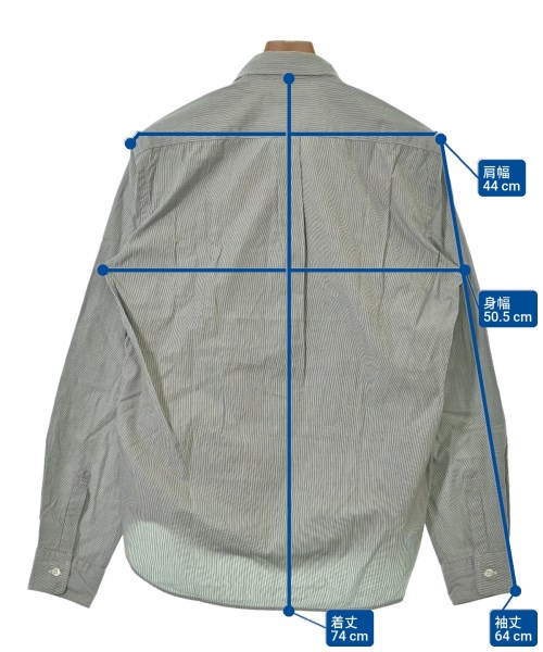 COMME des GARCONS HOMME（コムデギャルソンオム）カジュアルシャツ グレー サイズ:S メンズ/2200686727026