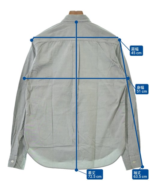COMME des GARCONS HOMME（コムデギャルソンオム）カジュアルシャツ グレー サイズ:M メンズ/2200686727033