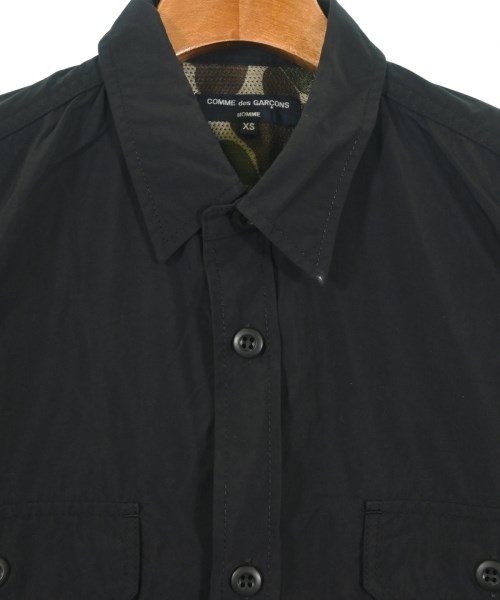 COMME des GARCONS HOMME（コムデギャルソンオム）カジュアルシャツ 黒 サイズ:XS メンズ/2200686978060