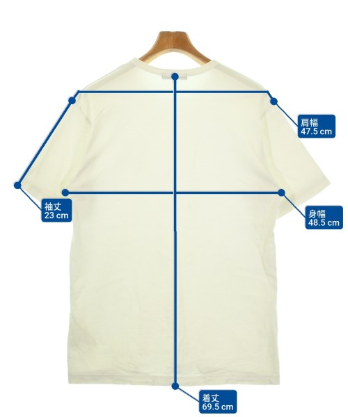 COMME des GARCONS HOMME（コムデギャルソンオム）Tシャツ・カットソー 白 サイズ:M メンズ/2200687945054