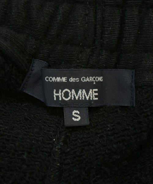 COMME des GARCONS HOMME（コムデギャルソンオム）スウェットパンツ 黒 サイズ:S メンズ/2200686031031