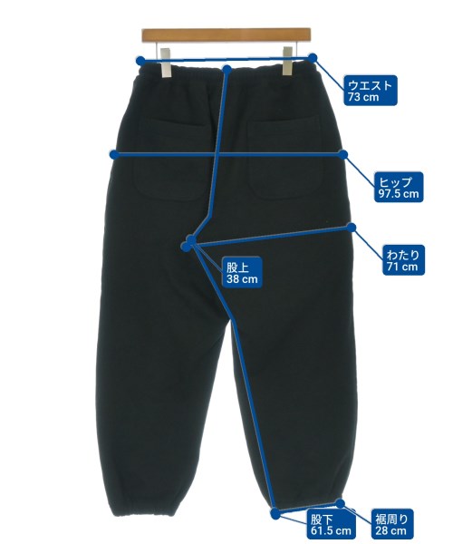 COMME des GARCONS HOMME（コムデギャルソンオム）スウェットパンツ 黒 サイズ:S メンズ/2200686031031