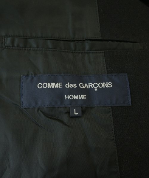 COMME des GARCONS HOMME（コムデギャルソンオム）カジュアルジャケット 黒 サイズ:L メンズ/2200689614088