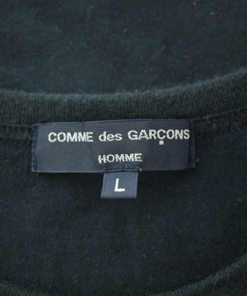 COMME des GARCONS HOMME（コムデギャルソンオム）Tシャツ・カットソー 黒 サイズ:L メンズ/2200689730078