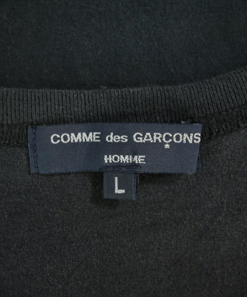 COMME des GARCONS HOMME（コムデギャルソンオム）Tシャツ・カットソー 黒 サイズ:L メンズ/2200689775086