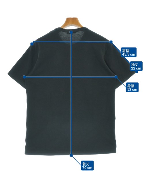 COMME des GARCONS HOMME（コムデギャルソンオム）Tシャツ・カットソー 黒 サイズ:L メンズ/2200689775086