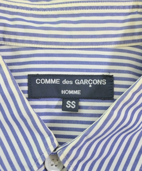 COMME des GARCONS HOMME（コムデギャルソンオム）カジュアルシャツ 青 サイズ:SS メンズ/2200679540090