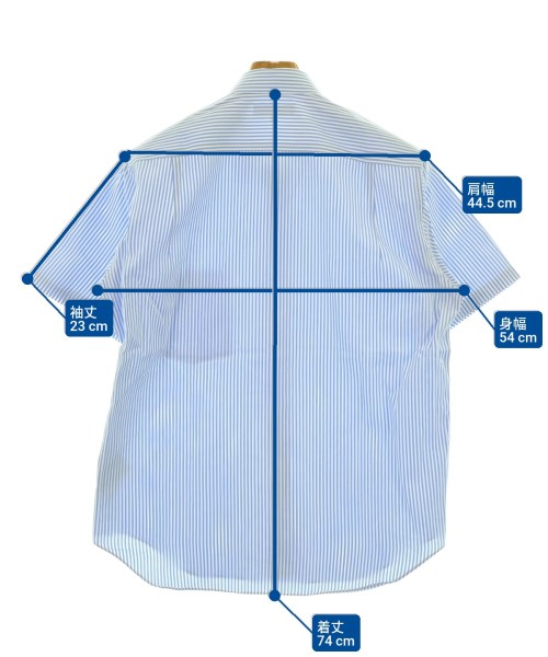 COMME des GARCONS HOMME（コムデギャルソンオム）カジュアルシャツ 青 サイズ:S メンズ/2200690867015