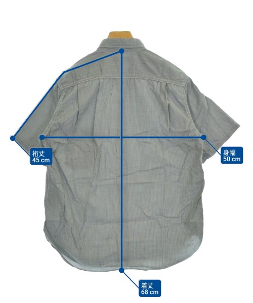 COMME des GARCONS HOMME（コムデギャルソンオム）カジュアルシャツ 白 サイズ:S メンズ/2200686418023