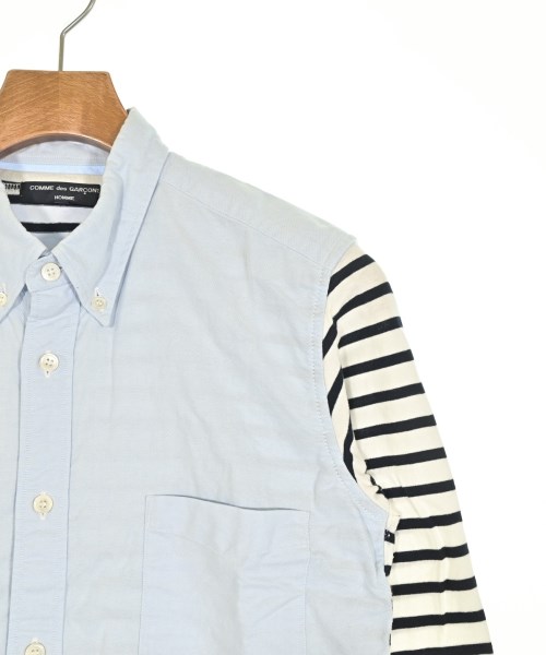 COMME des GARCONS HOMME（コムデギャルソンオム）カジュアルシャツ 青 サイズ:XS メンズ/2200686418030