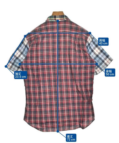 COMME des GARCONS HOMME（コムデギャルソンオム）カジュアルシャツ 青 サイズ:S メンズ/2200686418061