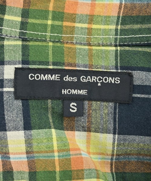 COMME des GARCONS HOMME（コムデギャルソンオム）カジュアルシャツ 緑 サイズ:S メンズ/2200686418078