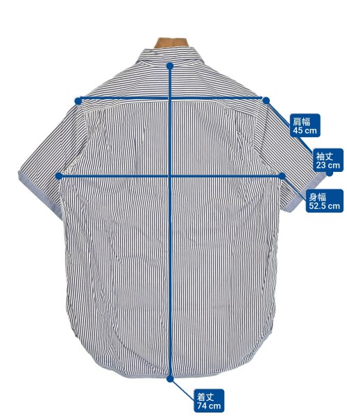 COMME des GARCONS HOMME（コムデギャルソンオム）カジュアルシャツ 白 サイズ:S メンズ/2200686418092