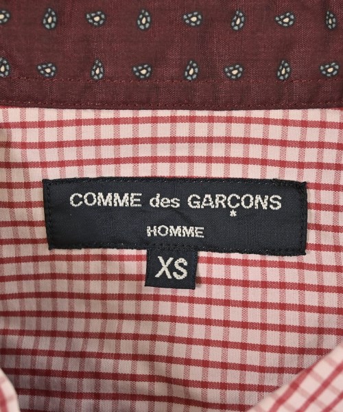 COMME des GARCONS HOMME（コムデギャルソンオム）カジュアルシャツ ピンク サイズ:XS メンズ/2200686418108