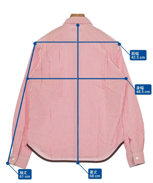 COMME des GARCONS HOMME（コムデギャルソンオム）カジュアルシャツ ピンク サイズ:XS メンズ/2200686418108