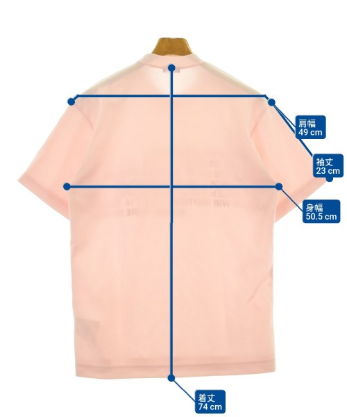 COMME des GARCONS HOMME（コムデギャルソンオム）Tシャツ・カットソー ピンク サイズ:-(S位) メンズ/2200686418122