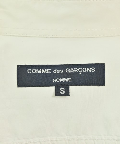 COMME des GARCONS HOMME（コムデギャルソンオム）カジュアルシャツ 白 サイズ:S メンズ/2200691339184