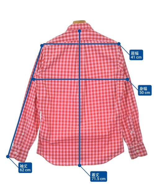 COMME des GARCONS HOMME（コムデギャルソンオム）カジュアルシャツ 赤 サイズ:XS メンズ/2200691339221