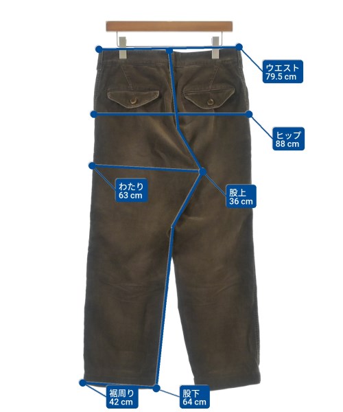 COMME des GARCONS HOMME（コムデギャルソンオム）その他 茶 サイズ:XS メンズ/2200686882152