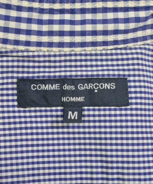 COMME des GARCONS HOMME（コムデギャルソンオム）カジュアルシャツ 青 サイズ:M メンズ/2200686759171