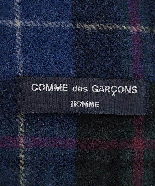 COMME des GARCONS HOMME（コムデギャルソンオム）マフラー 青 サイズ:- メンズ/2200691811017