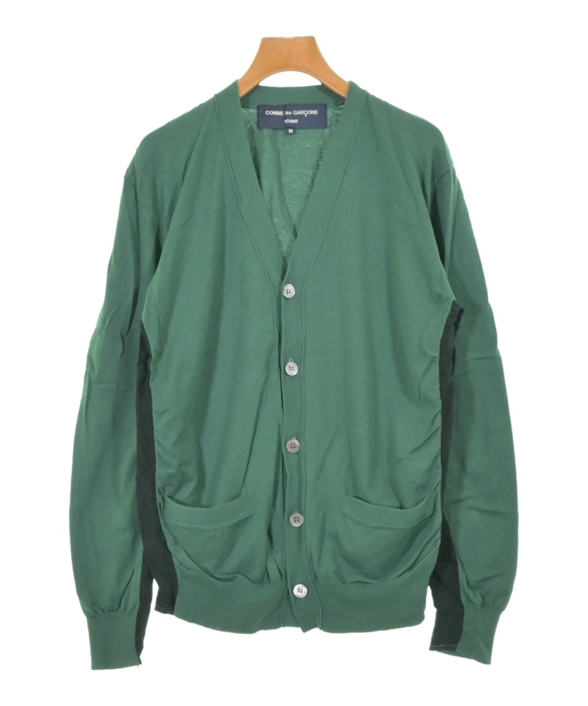 COMME des GARCONS HOMME（コムデギャルソンオム）カーディガン 緑
