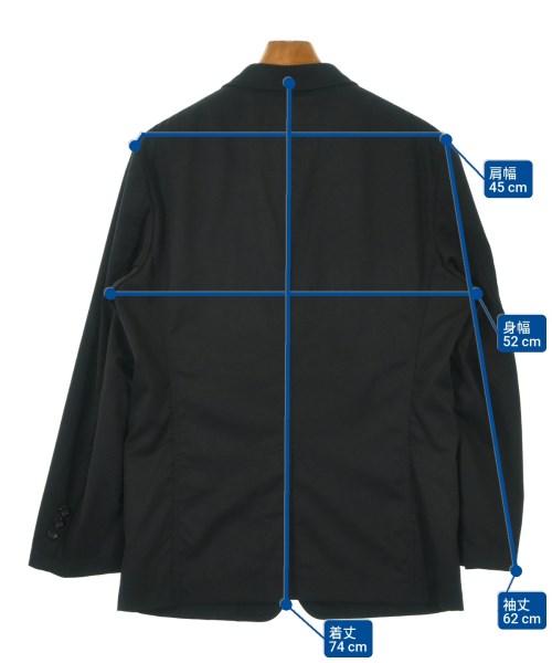 COMME des GARCONS HOMME（コムデギャルソンオム）テーラードジャケット 黒 サイズ:S メンズ/2200691910024