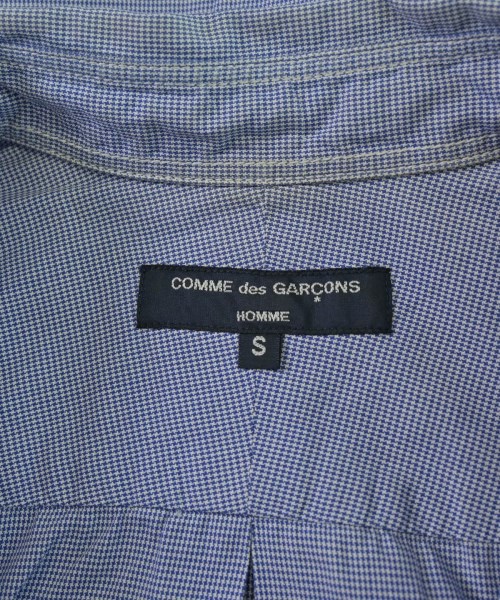 COMME des GARCONS HOMME（コムデギャルソンオム）カジュアルシャツ 青 サイズ:S メンズ/2200685200063