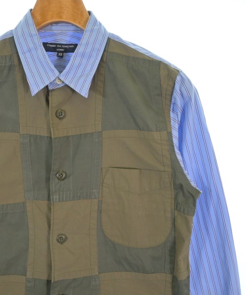 COMME des GARCONS HOMME（コムデギャルソンオム）カジュアルシャツ カーキ サイズ:XS メンズ/2200692221044