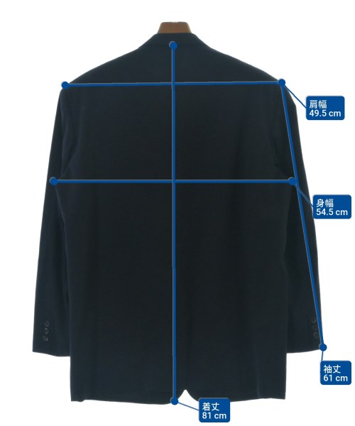 COMME des GARCONS HOMME（コムデギャルソンオム）テーラードジャケット 紺 サイズ:M メンズ/2200684850061