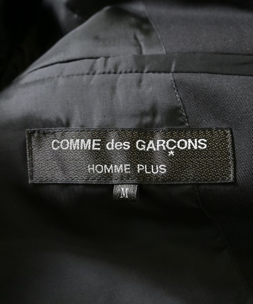 COMME des GARCONS HOMME PLUS（コムデギャルソンオムプリュス）カジュアルジャケット 黒 サイズ:M メンズ/2200163618021