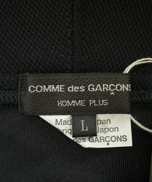 COMME des GARCONS HOMME PLUS（コムデギャルソンオムプリュス）パーカー 黒 サイズ:L メンズ/2200441797141