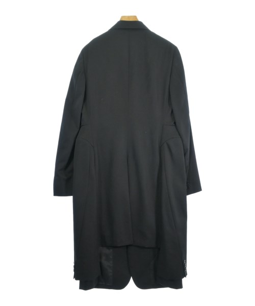 COMME des GARCONS HOMME PLUS（コムデギャルソンオムプリュス）チェスターコート 黒 サイズ:S メンズ/2200481711091