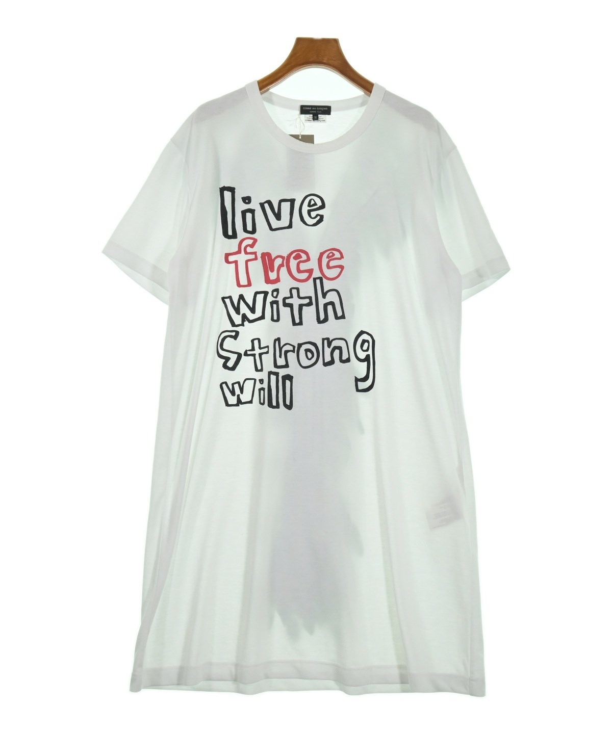 【希少】コムデギャルソンオムプリュス グラフィック半袖Tシャツ WHT/M 2000823G0195_x1_a001.jpg