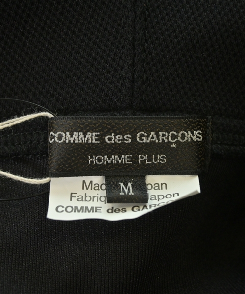 COMME des GARCONS HOMME PLUS（コムデギャルソンオムプリュス）パーカー 黒 サイズ:M メンズ/2200431464077