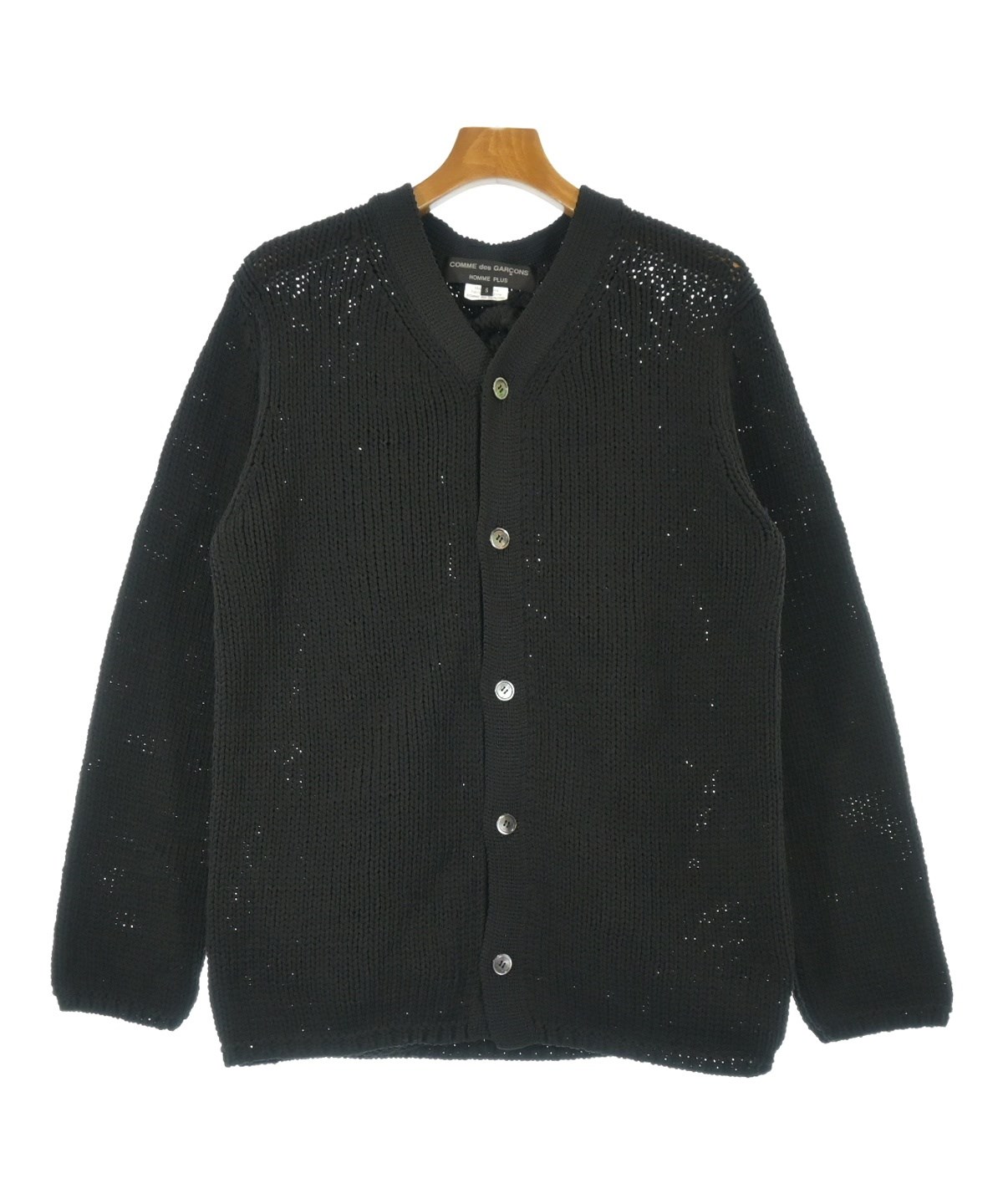 コムデギャルソンオムプリュス 24aw ボタン装飾カーディガン size S