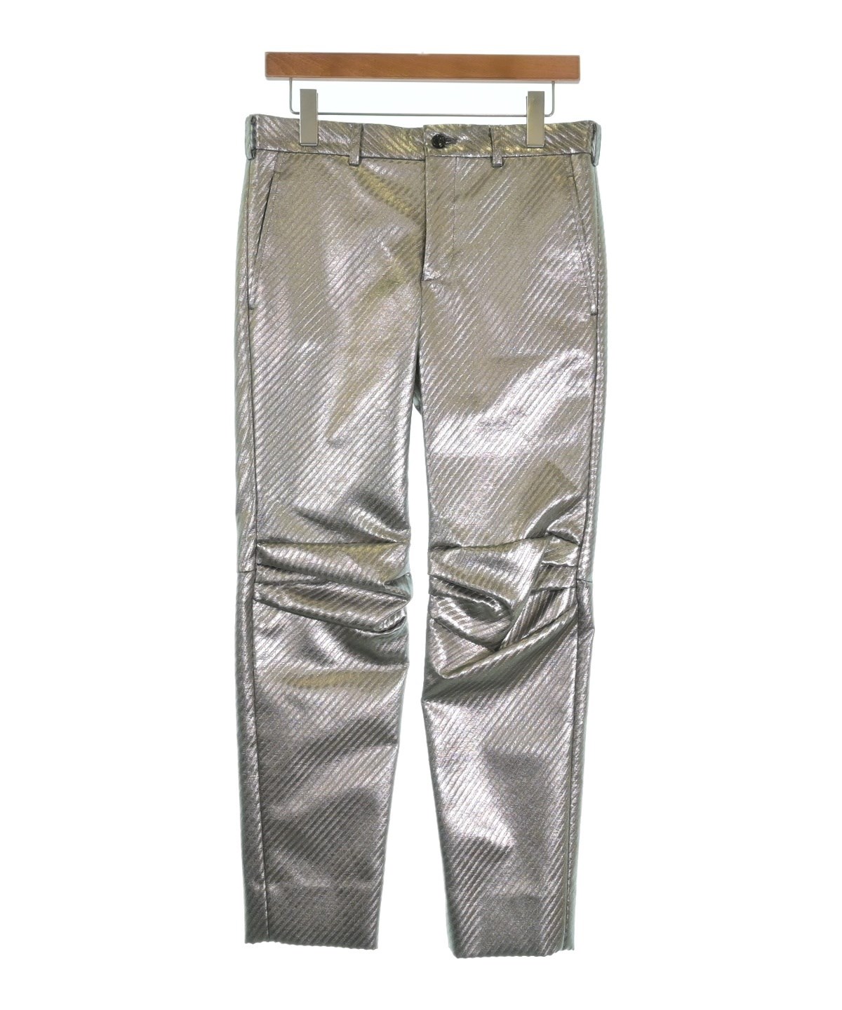 コムデギャルソン オム プリュス メタリック シルバー パンツ S COMME des GARCONS HOMME PLUS（コムデギャルソンオムプリュス）その他