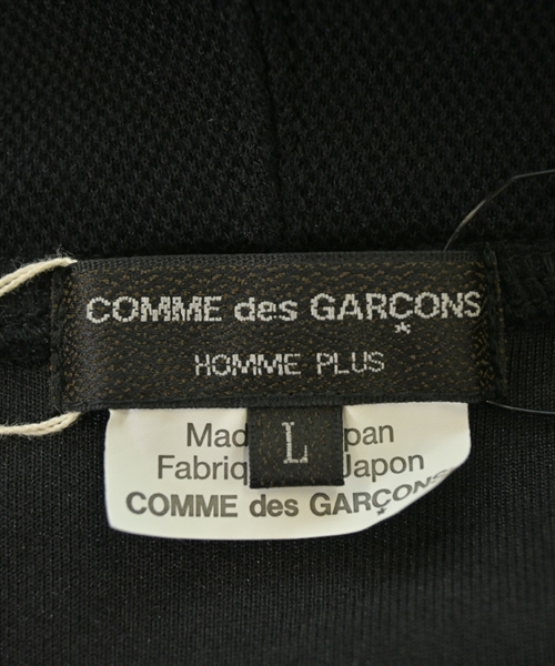 COMME des GARCONS HOMME PLUS（コムデギャルソンオムプリュス）パーカー 黒 サイズ:L メンズ/2200436475108